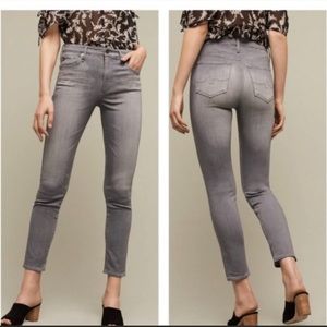AG Adriano Goldschmied Jeans The Stevie Ankle Size 32R Gray